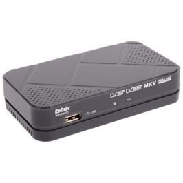 Цифровой телевизионный DVB-T2 ресивер BBK SMP023HDT2 темно-серый
