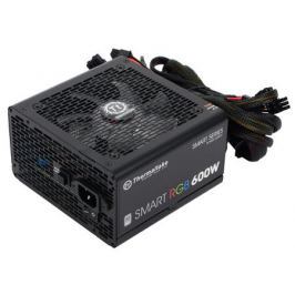 Блок питания Thermaltake Smart RGB 600W (PS-SPR-0600NHSAWE-1) v2.3,A.PFC,80 Plus,Fan 12 см,Retail