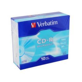 CD-R Verbatim 700Mb 52x SlimCase 10шт
