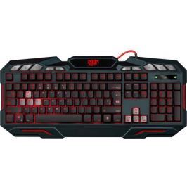 Клавиатура игровая DEFENDER Doom Keeper GK-100DL RU,3-х цветная,19 Anti-Ghost, USB