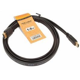 Кабель HDMI TV-COM 19M/M 1.4V плоский 1.5m (CG200F-1.5M)
