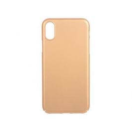 Чехол Deppa 83322 Air Case для Apple iPhone X, золотой кейс, поликарбонат
