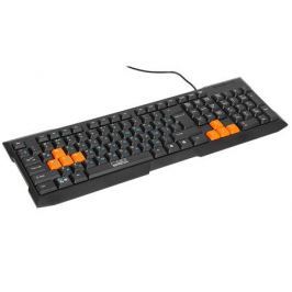 Клавиатура CBR KB 116, 104 кл., slim, провод 1,4м, USB