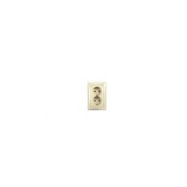 Розетка Legrand Valena 2х2К+З слоновая кость 774370