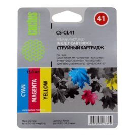 Картридж CACTUS CS-CL41 для Canon PIXMA MP150/ MP160/ MP170/ MP180/ MP450/ MP460/ MP470; iP1200/ iP1300 /iP1600/ iP1700/ iP1800/ iP190