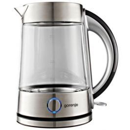 Чайник Gorenje K17G 2200Вт 1.7л металл стекло серебристый