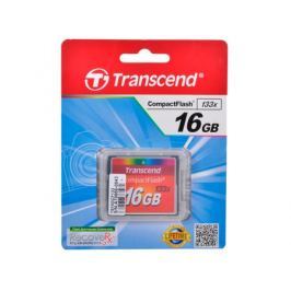 Карта памяти Compact Flash 16Gb Transcend (133x)