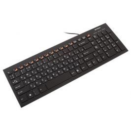 Клавиатура A4Tech KX-100 USB B(Черный) 104кн, слим