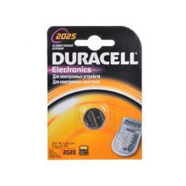 Батарейки DURACELL CR2025 (10/100/9600) Блистер 1 шт