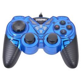 Геймпад 3Cott Single GP-05,14 кнопок, вибрация, USB,черно-синий