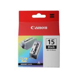 Картридж Canon BCI-15Bk для BJ-I70. Двойная упаковка. Черная. 121 страниц.