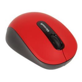 (PN7-00014) Мышь Microsoft Mobile 3600 красный/черный оптическая (1000dpi) беспроводная BT (2but)