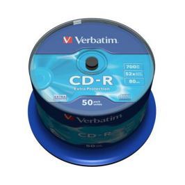 CD-R Verbatim 700Mb 52x 50шт Cake Box