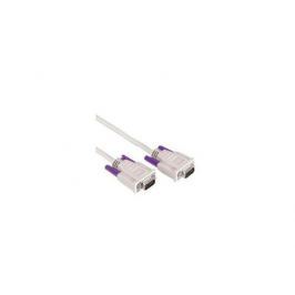 Кабель VGA 5.0м Hama двойное экранирование серый H-42092