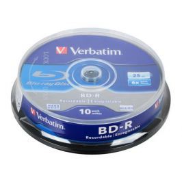 BD-R Verbatim 25Gb 6x 10шт Cake Box