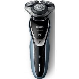 Бритва Philips S5330/41 чёрный морская волна