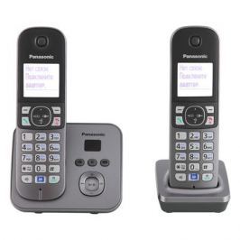Телефон DECT Panasonic KX-TG6822RUM автоответчик Функция радио-няня