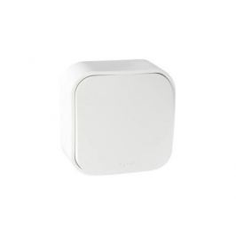 Выключатель Legrand Quteo 6А 1 клавиша белый 782205