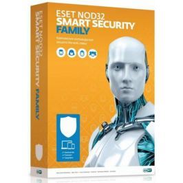 Антивирус ESET NOD32 Smart Security FAMILY - лиц на 1 год или продление на 20 мес 3 устройства