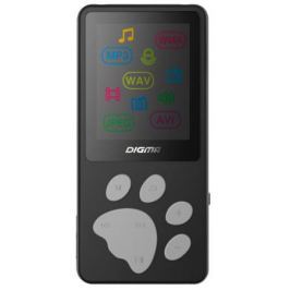 Плеер Digma S3 4Gb черный/серый