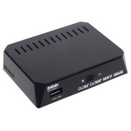 Цифровой телевизионный DVB-T2 ресивер BBK SMP132HDT2 черный