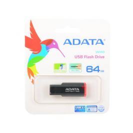 USB флешка A-Data UV140 64GB Black Red (AUV140-64G-RKD) USB 3.0