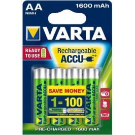 Аккумуляторы 1600 mAh Varta R2U AA 4 шт