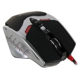 Мышь A4-Tech TL8 Bloody игровая провод,метал ножк,черн, с подсветкой, размер L, 100-8200dpi 5 mod, 9 кн, 160kb memory, 30G/sec, 125-1000hz USB, key 3