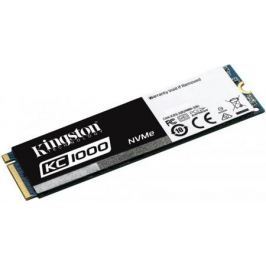 Твердотельный накопитель SSD M.2 480 Gb Kingston KC1000 Read 2700Mb/s Write 1600Mb/s PCI-E SKC1000/4