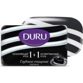 DURU SOFTSENS Мыло Активированный уголь 80г
