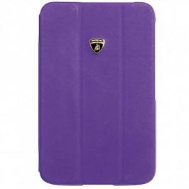 Кожаный чехол Lamborghini Diablo Smart Cover для G-Tab 3 8.0 (фиолетовый)