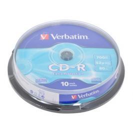 CD-R Verbatim 700Mb 52x 10шт Cake Box DL