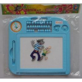 1toy Ну Погоди доска д/рис., доска часы/счеты 23,3х17,5см