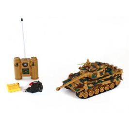 Танк на радиоуправлении Пламенный Мотор Tiger (Германия) 1:28 камуфляж от 4 лет пластик 87553