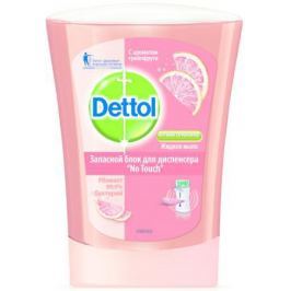 DETTOL Антибакт.жидк. мыло для рук с ароматом Грейпфрута запасной блок для диспенсера No Touch 250 м