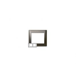 Рамка Legrand Galea Life 2 поста горизонтальная темная бронза 771202