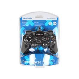 Геймпад Defender GAME RACER TURBO RS3 USB 12 кнопок + два аналоговых джойстика + кнопка AUTO12