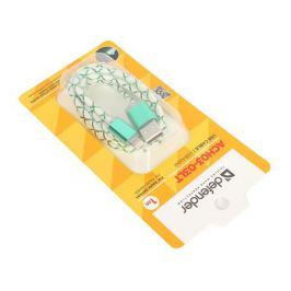 USB кабель ACH03-03LT зеленый, LED, USB-Lightning 1м