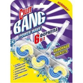 CILLIT BANG Power Wave Туалетный блок Лимонная свежесть