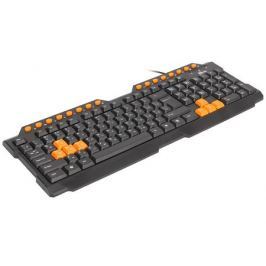 Клавиатура Ritmix RKB-151 Black USB проводная, 107 клавиш + 16