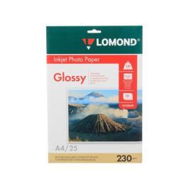 0102049 бумага LOMOND (A4, 230 гр, 25л) Photo глянцевая