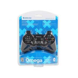 Геймпад проводной Defender Omega USB, 12 кнопок, 2 стика