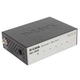 Коммутатор D-Link DGS-1005D/I2A Неуправляемый коммутатор с 5 портами 10/100/1000Base-T и функцией энергосбережения