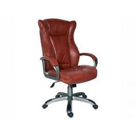 Кресло Buro CH-879DG/Brown искусственная кожа коричневый пластик темно-серый