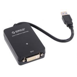 Видеоадаптер Orico DU3D (USB-DVI, черный) USB 3.0 to DVI