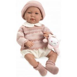 Arias ELEGANCE мягк пупс 45 см.,со звук. эфф. плач при нажатии на животик(3хLR44/AG13), в кор. с око
