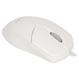 Мышь SVEN RX-112 USB белая, 2+1 клавиши, симметричная форма, коробка цвет