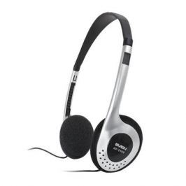 Наушники SVEN AP-010V черный/серебристый