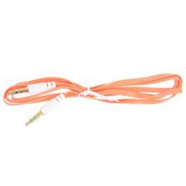 Кабель Belsis BL1101 (Jack 3.5 mm - Jack 3.5 mm, вилка - вилка, стерео, 0,75 м, оранжевый плоский)