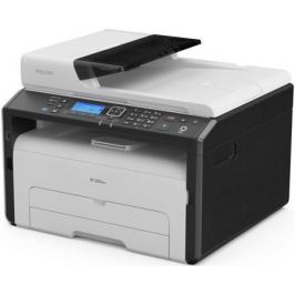 МФУ Ricoh SP 220SNw (картридж 700стр.) (копир-принтер-сканер, ADF, 23стр./мин., 1200x600dpi, LAN, WiFi, NFC, A4)